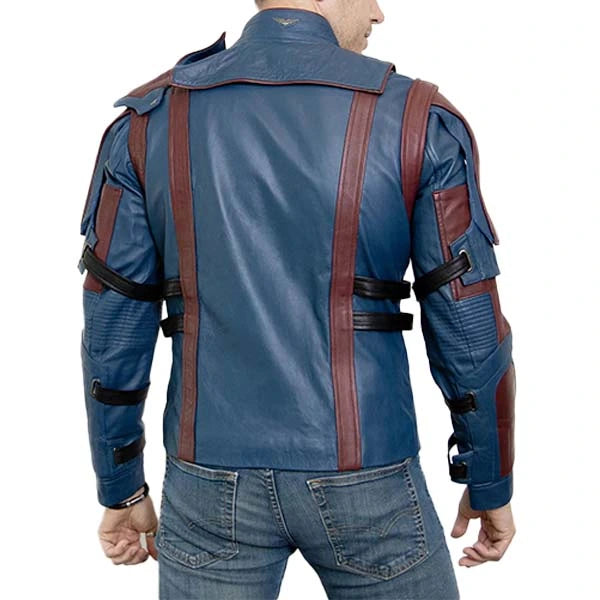 Guardians Of The Galaxy Starlord Leather Jacket
