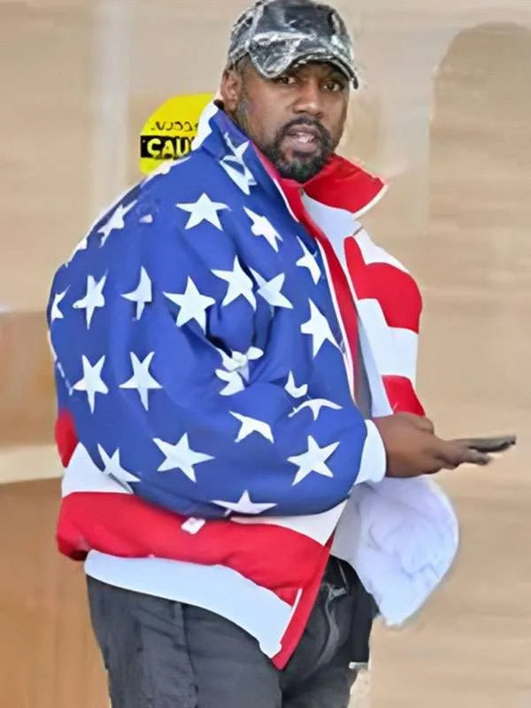 Unisex Patriot USA Flag Polyester Bomber Jacket