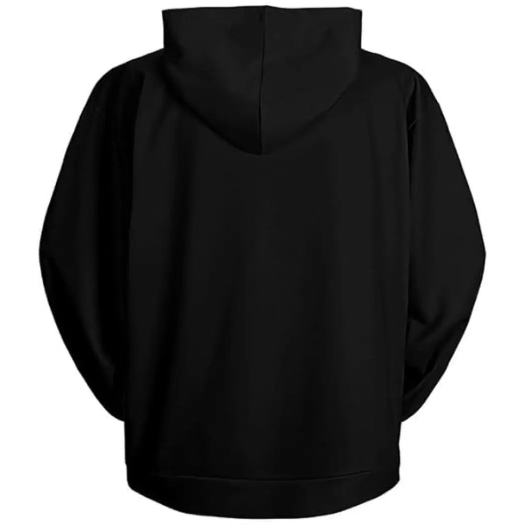 Men's USA Flag Black Pullover Hoodie