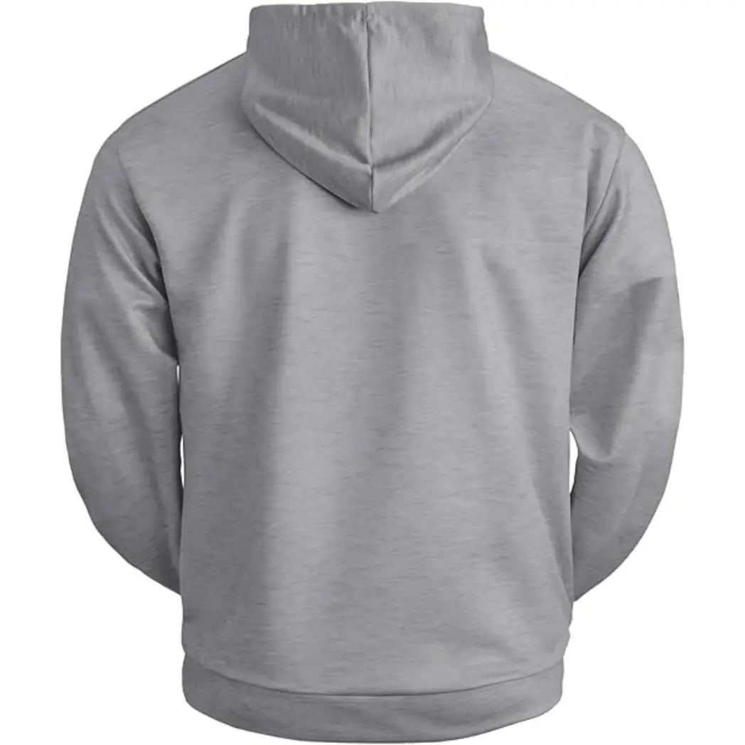 Men's USA Flag Gray Pullover Hoodie