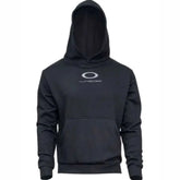 Unisex Black Fleece Pullover Hoodie