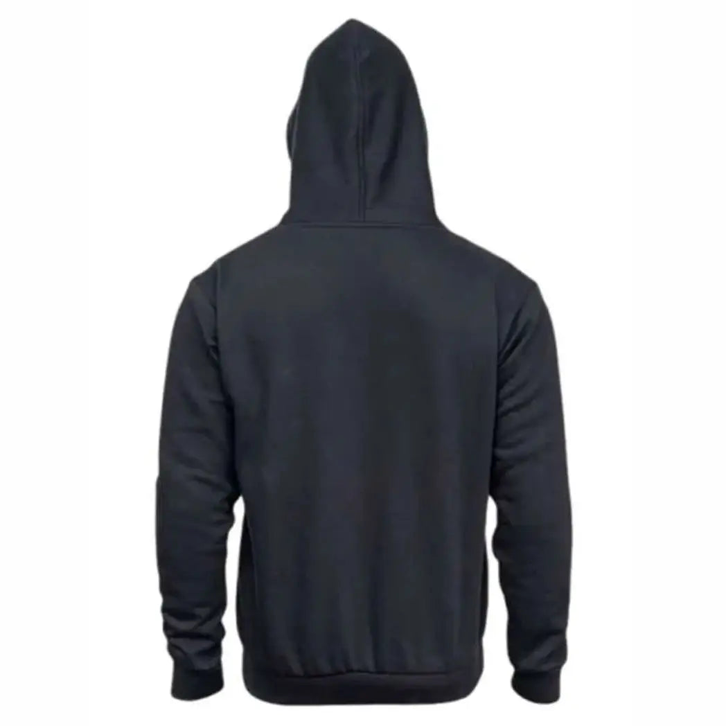 Unisex Black Fleece Pullover Hoodie