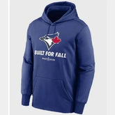 Unisex Blue Fleece Pullover Hoodie