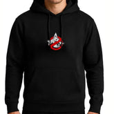 Unisex Black Fleece Pullover Hoodie