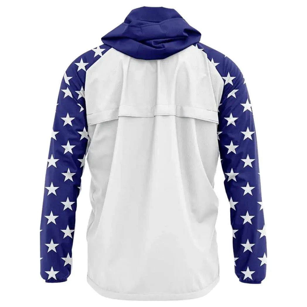 Unisex Patriotic USA Graphic Memory Fabric Hoodie