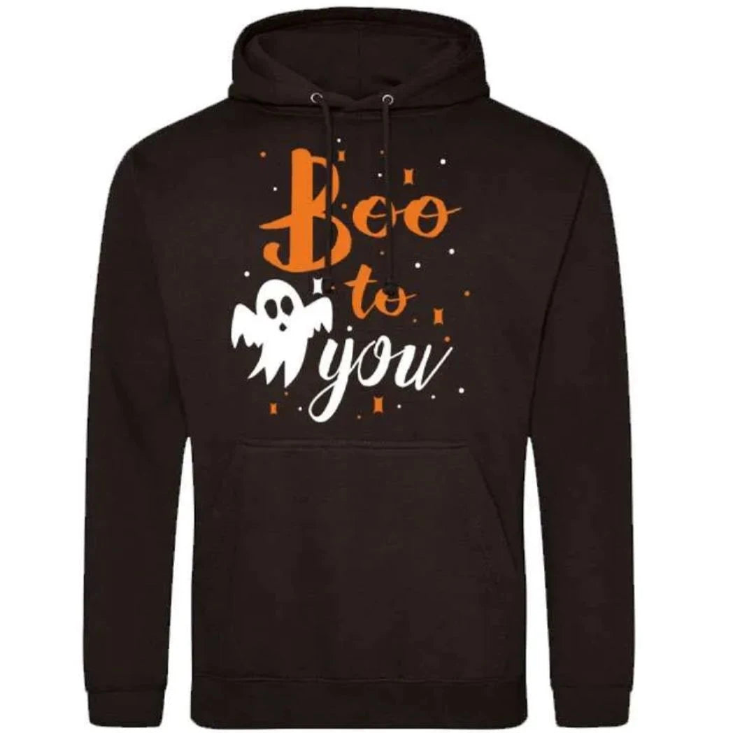 Unisex Tone Brown Hooded Fleece Sweatshirt