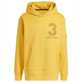 Unisex Yellow Fleece Pullover Hoodie
