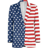 Women's Lightweight Knit Casual Blazer Jacket