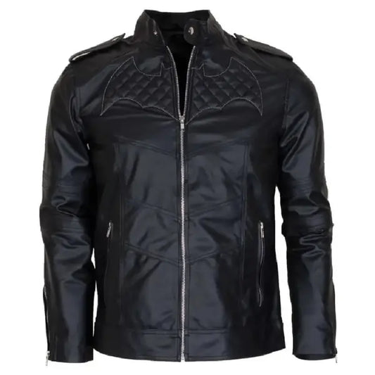 Batman Beyond Classy Black Leather Jacket