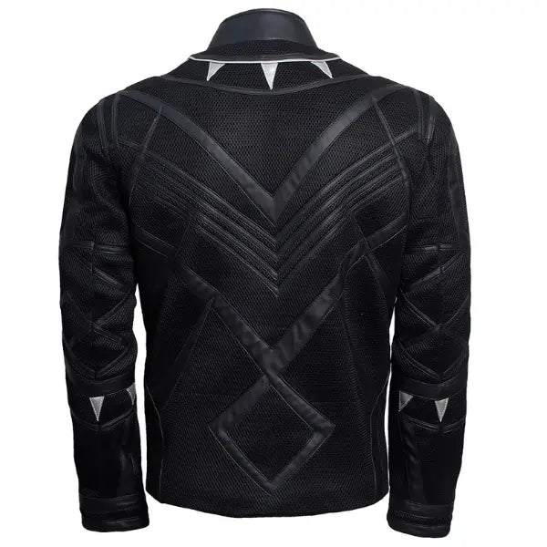 Chadwick Boseman Black Panther Leather Jacket