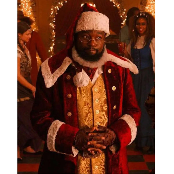 Dashing Through The Snow Lil Rel Howery Santa Coat