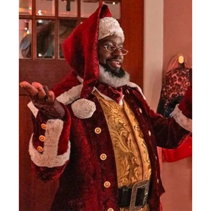 Dashing Through The Snow Lil Rel Howery Santa Coat