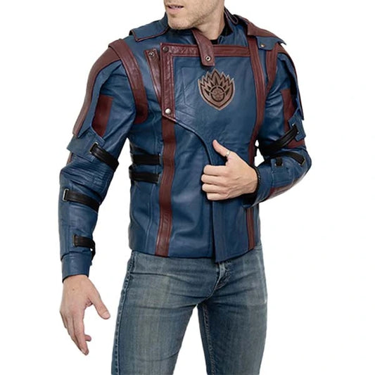 Guardians Of The Galaxy Starlord Leather Jacket