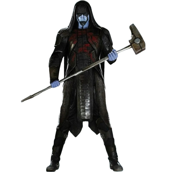 Guardians of the Galaxy Ronan Black Leather Coat