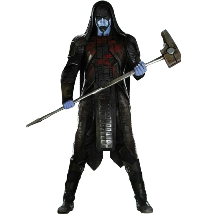 Guardians of the Galaxy Ronan Black Leather Coat