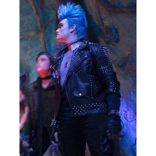 Hades Descendants The Rise Of Red 2024 Studded Leather Jacket