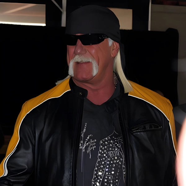 Hulk Hogan Biker Leather Jacket