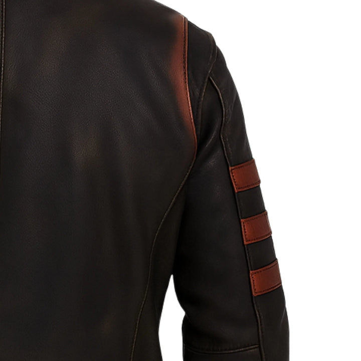 X-Men Logan Wolverine Brown Leather Jacket