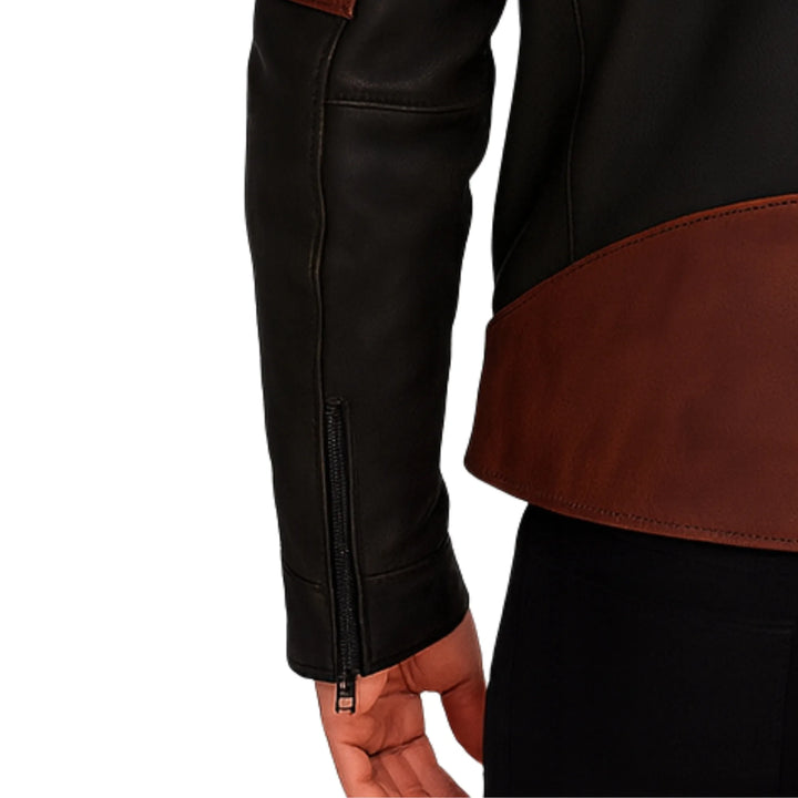 X-Men Logan Wolverine Brown Leather Jacket