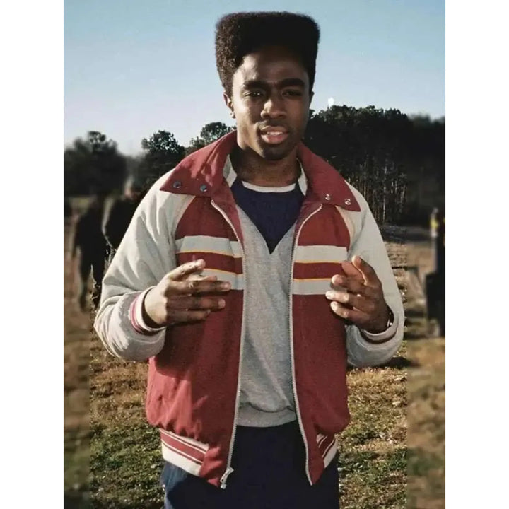 Lucas Sinclair Stranger Things S05 Bomber Jacket