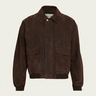 Men's Brown Sheepskin Leather Jackets