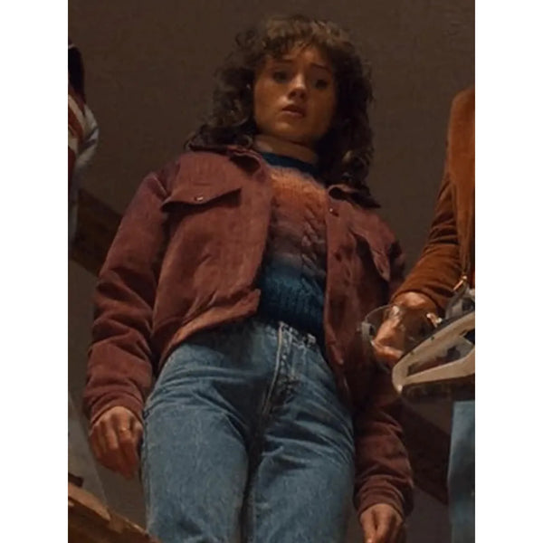 Nancy Wheeler Stranger Things S05 Brown Jacket