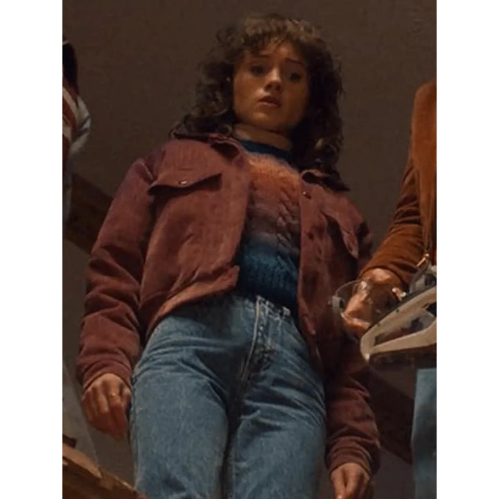 Nancy Wheeler Stranger Things S05 Brown Jacket