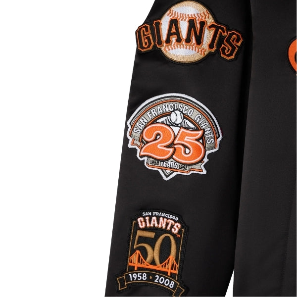 Unwind Leather New Era San Francisco Giants Varsity Jacket