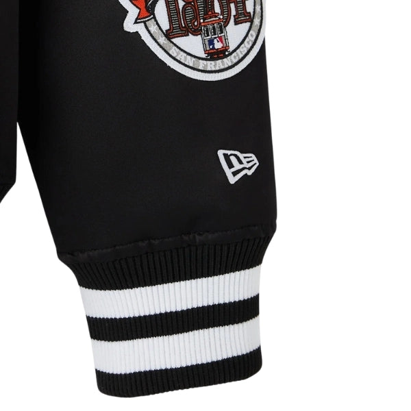 Unwind Leather New Era San Francisco Giants Varsity Jacket