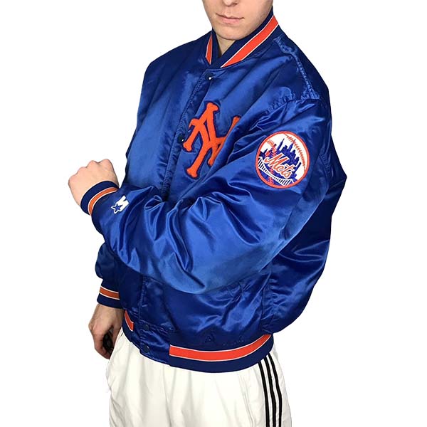 New York Blue Satin Jacket