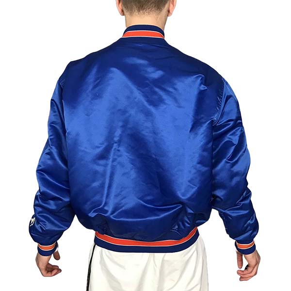 New York Blue Satin Jacket