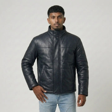 Premium Black Puffer Jacket For Men
