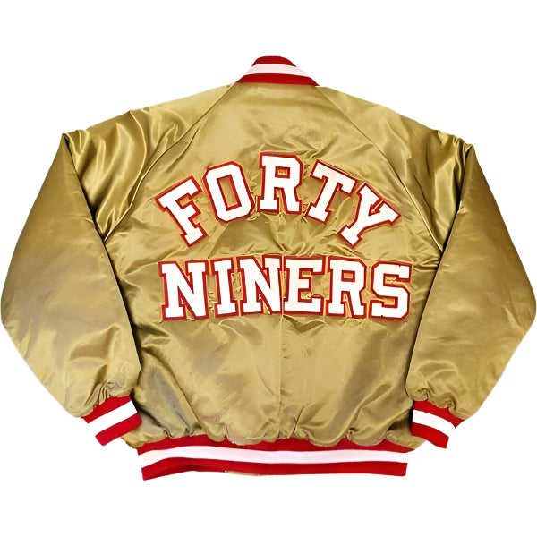 San Francisco Forty Niners Gold Jacket