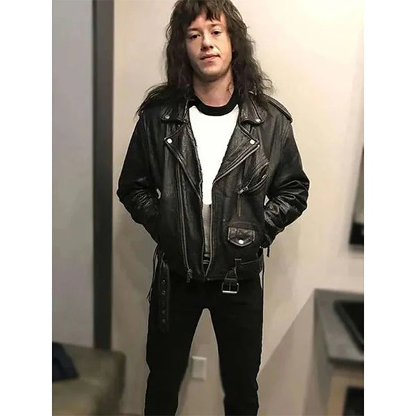 Stranger Things Eddie Munson Biker Jacket