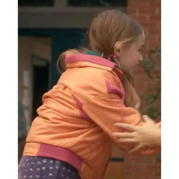  Stranger Things S05 Holly Wheeler Orange Bomber Jacket