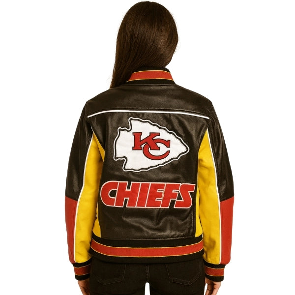 Taylor Swift Kansas City Chiefs Leather Jacket