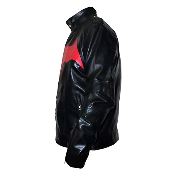 Batman Red And Black Leather Jacket