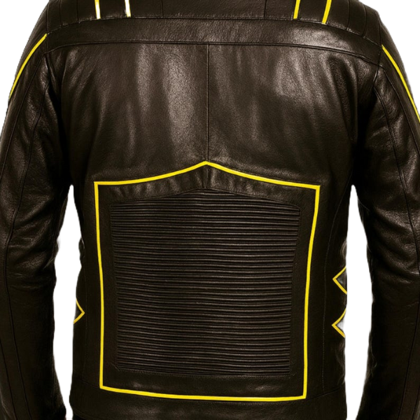 The Last Stand X-Man Wolverine  Leather Jacket Black Genuine Leather Jacket For Men