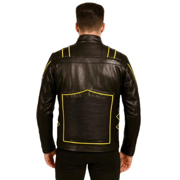 The Last Stand X-Man Wolverine  Leather Jacket Black Genuine Leather Jacket For Men