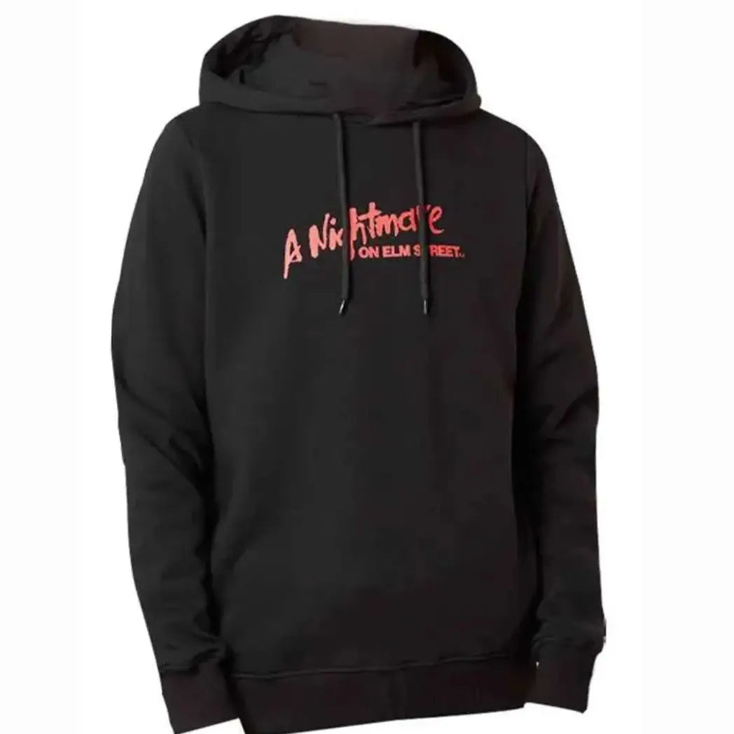 Unisex Black Fleece Pullover Hoodie