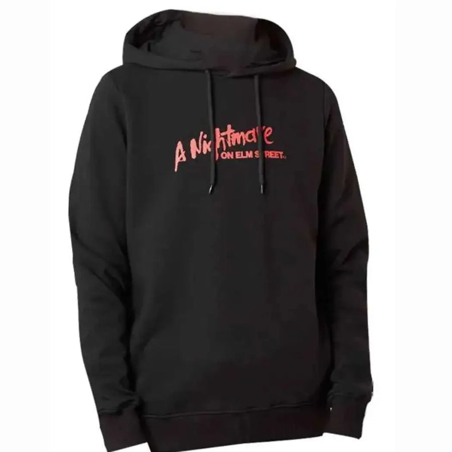Unisex Black Fleece Pullover Hoodie