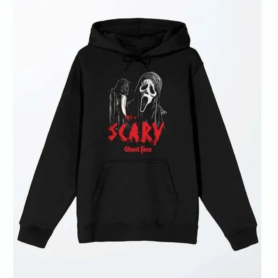 Unisex Black Fleece Pullover Hoodie
