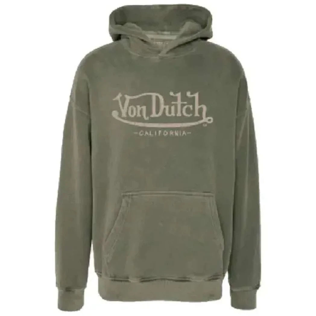 Unisex Color Green Pullover Fleece Hoodie