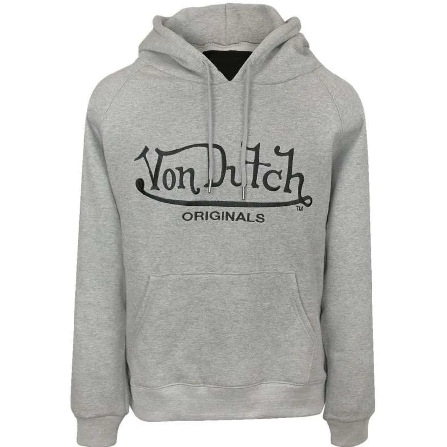 Unisex Color Grey Pullover Fleece Hoodie
