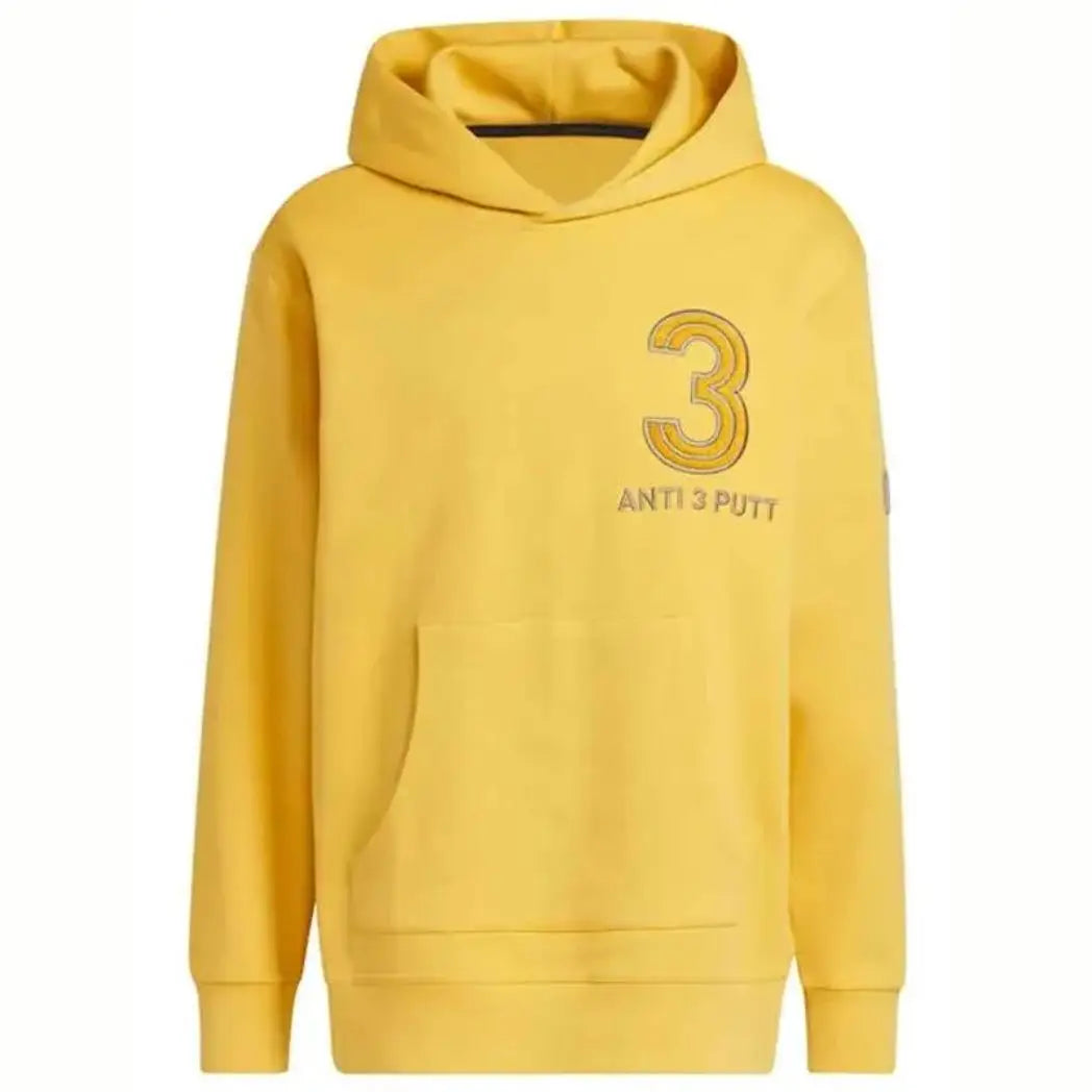Unisex Yellow Fleece Pullover Hoodie