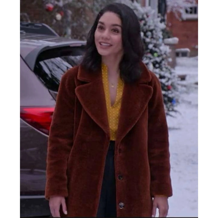 Vanessa Hudgens The Knight Before Christmas Coat