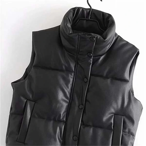 Wednesday Season 2 Black Puffer Vest
