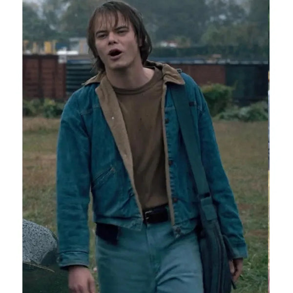 Stranger Things S05 Jonathan Byers Blue Denim Jacket